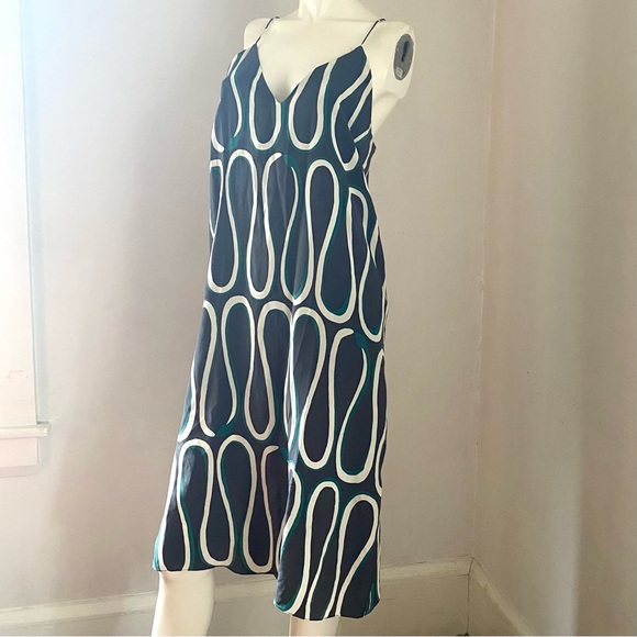 WHiT Silk Slip Dress Snake Design - Picture 5 of 15